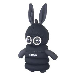 蒸汽精灵独家原创穿羽绒服的兔子稀奇古怪的高级玩偶背包挂件礼物