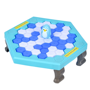 拯救企鹅敲打冰块儿童破冰游戏亲子互动桌游趣味益智思维训练玩具