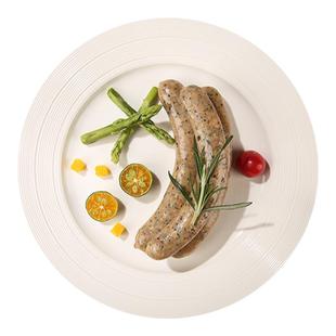 bahnhof/柏纳夫图林根黑胡椒香肠猪肉早餐肠德国式热狗肠烤肠肉肠