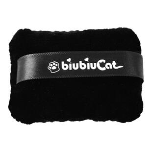 定制方形适合大白饼nars粉扑限定蜜粉饼专用替换定妆黑色植绒粉扑