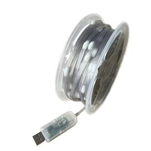 30米,幻彩皮线灯,声控串串灯,声控音乐节奏灯,夜市摆摊,流水跑马