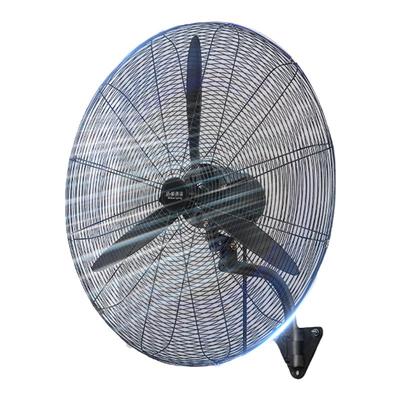 强力工业电风扇壁挂式大功率铜电机工厂车间大风量摇头牛角壁挂扇
