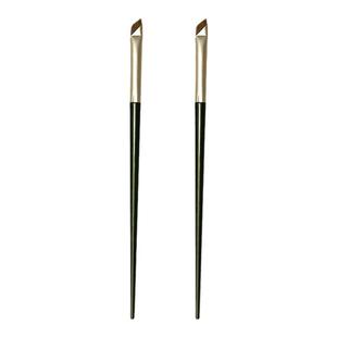 N33刀锋刷眼线刷镰刀斜角卧蚕下至线刷眉刷鼻影刷化妆刷眼睑极细