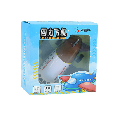 盒装精品回力飞机惯性玩具