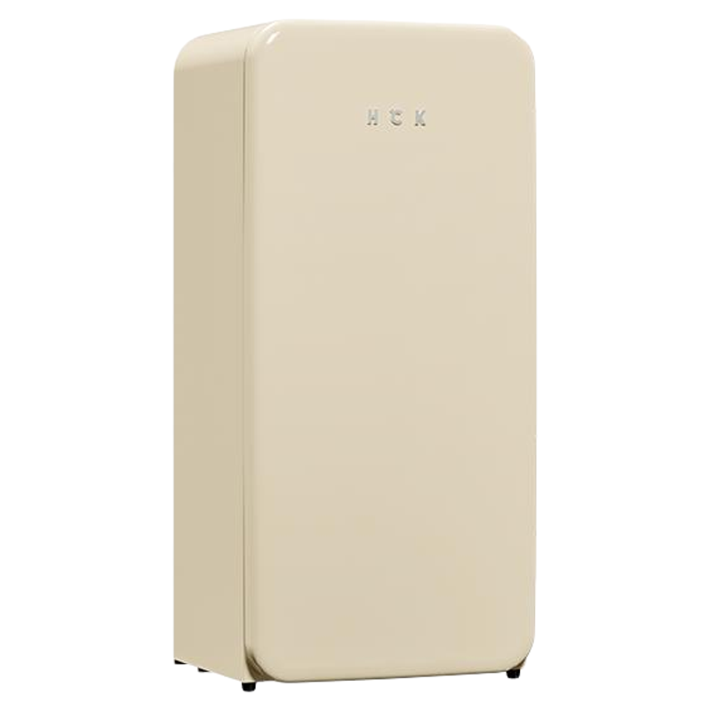 HCK哈士奇156L复古冰箱家用小型