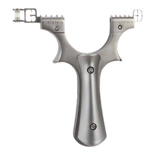 季韵不锈钢扁皮筋弹弓大威力户外精准高专业弹工8020