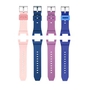 适用华为儿童手表表带4X新耀配件3Pro超能版4pro电话5活力版小K2腕带3s表带3x款5xPro智能运动3硅胶保护替换