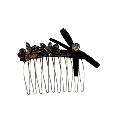 韩国时尚水晶串珠发梳