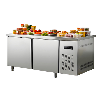 东贝冷藏工作台商用冰柜奶茶店设备冷冻保鲜冷柜厨房操作台冰箱