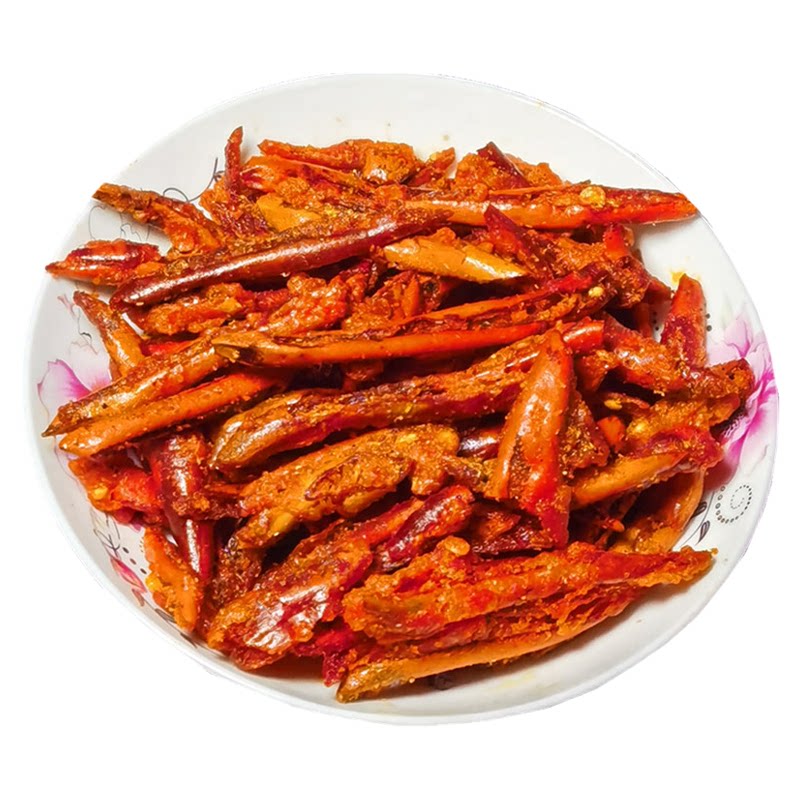 贵州土特产王老汉香酥辣 油炸辣椒脆麻辣小吃零食 干吃贵定香辣酥