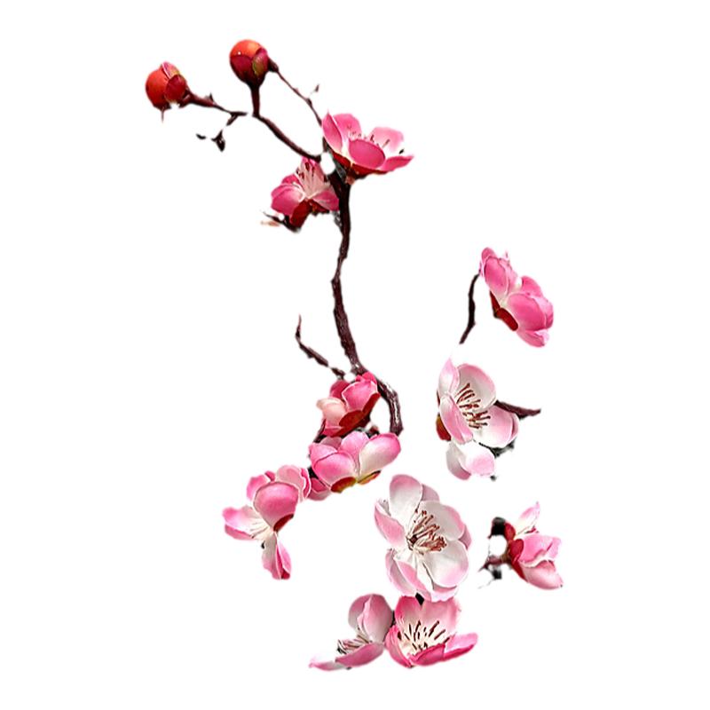 果盘装饰花刺身塑料花装盘花草
