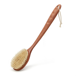 【直播间好物】初心猪鬃毛浴刷洗澡刷干湿两用搓背沐浴刷