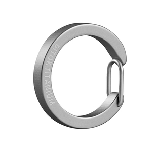 钛合金圆形钥匙扣小巧轻便快拆环扣钥匙圈环汽车腰挂2026新款男士