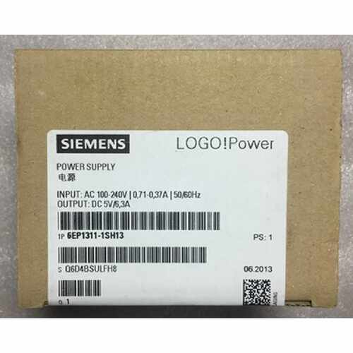 议价6EP3311-6SB00-0AY0电源5V/6.3A调节型电源 6EP33116SB000AY0