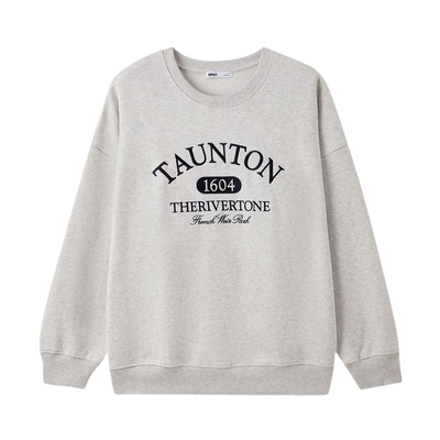 SPAO秋季新品圆领长袖卫衣