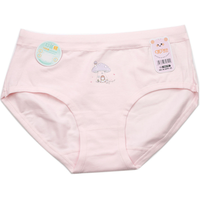 爱念6条包邮女童三角内裤棉质A类健康卡通透气M-5XL短裤卡通环保