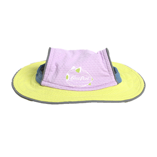 BluePort宠物防晒遮阳渔夫帽中小型犬猫通用狗狗帽子拍照神器搭配