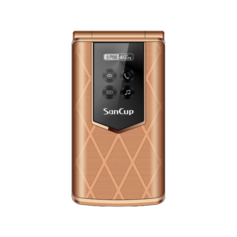 金国威C900金尊老年人翻盖手机全网通4G超长待机全语音王老年机