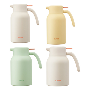 苏泊尔保温壶高颜值热水瓶大容量316L不锈钢热水壶宿舍暖水瓶正品