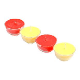 包邮 茶杯酥油灯 8小时酥油灯 玻璃的环保无烟 工厂直销 供佛蜡烛