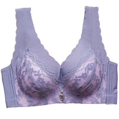 防下垂无钢圈文胸聚拢背心式