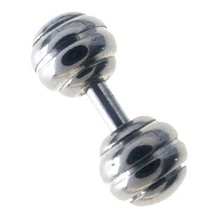 男士专用系带钉粗短杆刻纹乳钉性感穿刺饰品钛钢球男性摩擦钉穿孔