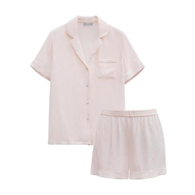 Jungle虎纹真丝睡衣套装