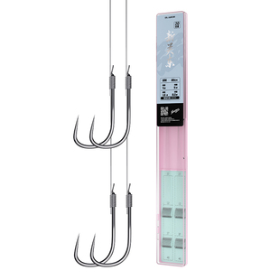 川泽新关东鱼钩正品绑好子线双钩成品套装钓鱼神器鲫鲤大物鲢鳙钩