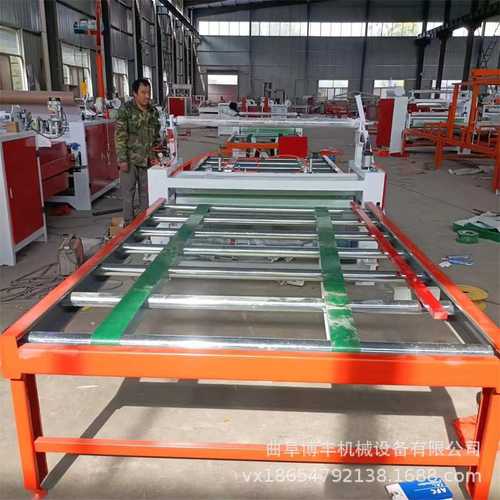 不锈钢板铝单板贴保护膜机器 高光木饰面板覆膜机 速度可调压膜机