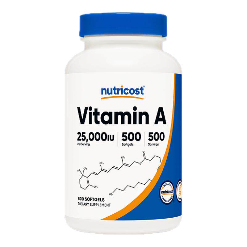 Nutricost维生素A护眼25000IU