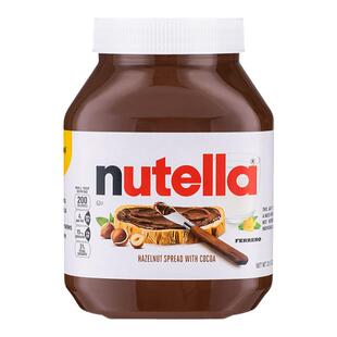 费列罗Nutella能多益巧克力酱手指饼干进口可可酱意榛滋醇爱心饼