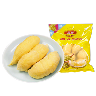 晨捕泰国进口金枕榴莲肉冻肉带核肉冷冻自然树熟甜糯顺丰速运