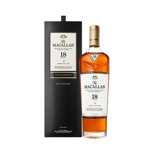 麦卡伦18年雪莉桶单一麦芽威士忌苏格兰Macallan洋酒行货700ml