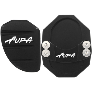 适用于春风150AURA改装边撑加大座小脚架侧撑垫侧踢块辅助器配件