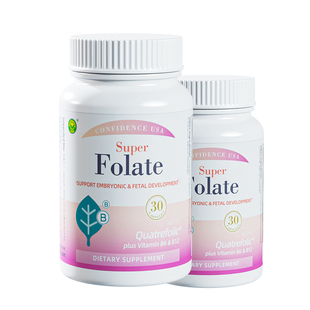 【自营】【2瓶装】信心康乐活性叶酸孕妇活性叶酸备孕400微克