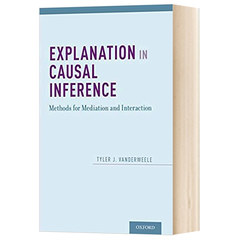 现货 华研原版 因果推理解释 调解与相互作用的方法 英文原版 Explanation in Causal Inference 英文版 进口英语书籍
