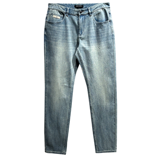 太平鸟男装商场同款2026春季修身牛仔长裤B1HAG1148/B1HAG114852