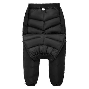 儿童羽绒棉裤男童侧拉链穿脱方便保暖裤中大童外穿冬季女童防寒裤