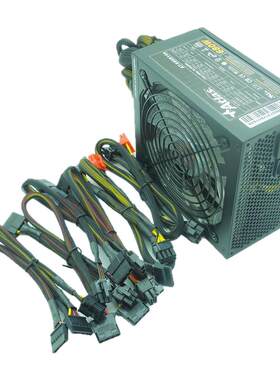 台式机电脑电源风冷atx额定600w