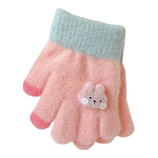 宝宝小手套冬季一岁婴儿幼儿小童五指儿童幼童保暖男宝女宝新生儿