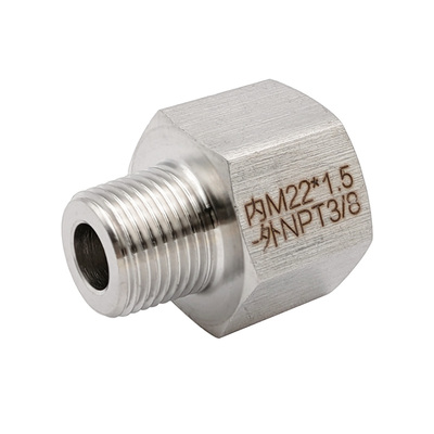 内M22*1.5-外NPT3/8螺纹转换接头