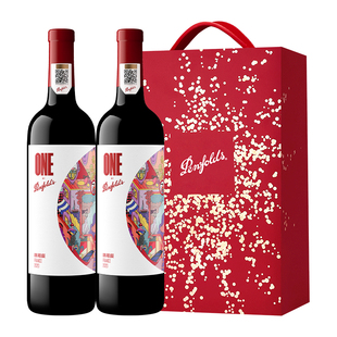 奔富一号红酒送礼盒装法国原瓶进口官方正品赤霞珠干红葡萄酒行货