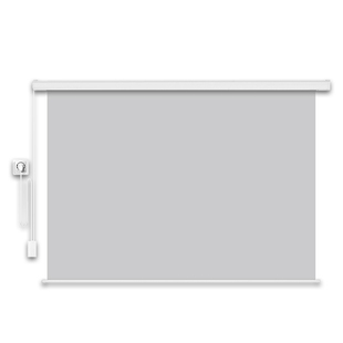 宴影背投双面成像投影仪幕布92寸100寸120寸150寸影子橱窗 家用高清/电动遥控升降幕布可定做110v