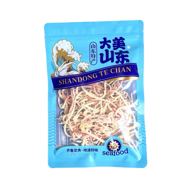 现货山东特产即食海鲜大礼包烤鱼片鱿鱼丝青岛烟台威海混合装20袋