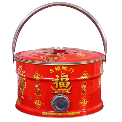 搬家乔迁新房进火盆取暖盆取暖炉户外烧烤炉家用木炭盆烤火炉碳炉