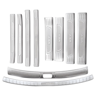 25款蓝山304不锈钢迎宾踏板防踩