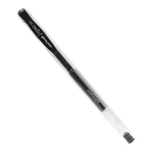 日本三菱uni-ball拔盖中性笔0.5mm可换芯黑色顺滑型考试专用水笔