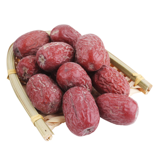 3斤装新枣新疆特产红枣若羌灰枣未清洗带灰土孕妇零食熬粥小枣子