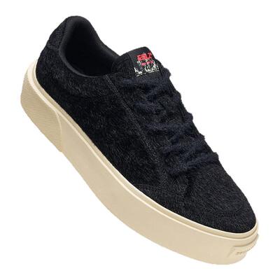 EQLZ马年限定黑色保暖休闲板鞋