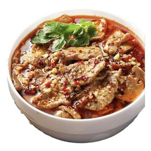 麻六记水煮牛肉470g冻品半成品加热即时速食麻辣家常菜牛肉预制菜